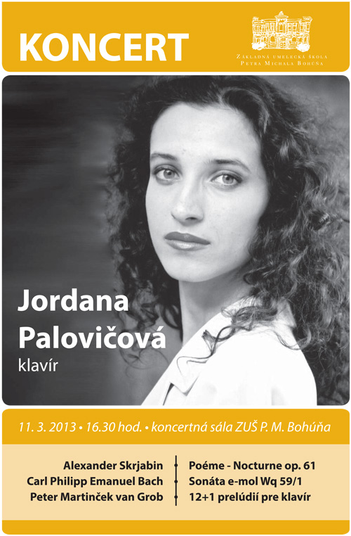 plagát koncert